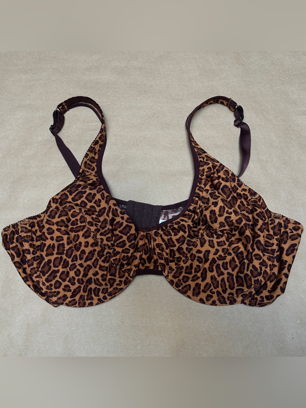 Cheetah Print Fruit of The Loom Bra 42C
